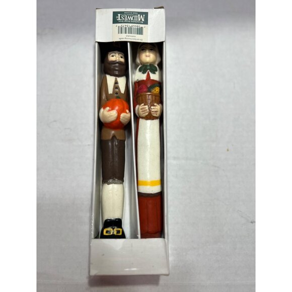 Midwest of Cannon Falls Pilgram candle sticks - Picture 4 of 4